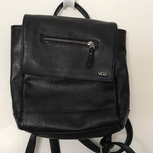 Vans leather backpack